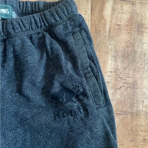 Roots Black Womens Sweatpants - Picture 2 of 5
